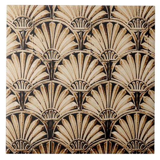 ART DECO FANS FLIESE (Vorderseite)
