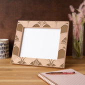 ART DECO FANS GEÄTZTE RAHMEN (Links)