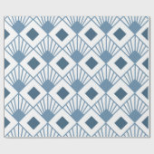 Art Deco Fans Geschenkpapier (Flach)