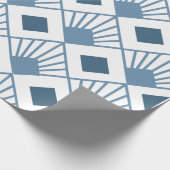 Art Deco Fans Geschenkpapier (Ecke)