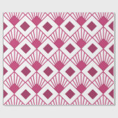 Art Deco Fans Geschenkpapier (Flach)
