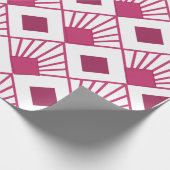 Art Deco Fans Geschenkpapier (Ecke)