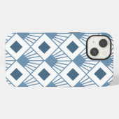 Art Deco Fans iPhone Hülle (Rückseite (Horizontal))