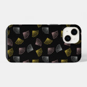 Art Deco Fans  iPhone Hülle (Rückseite (Horizontal))