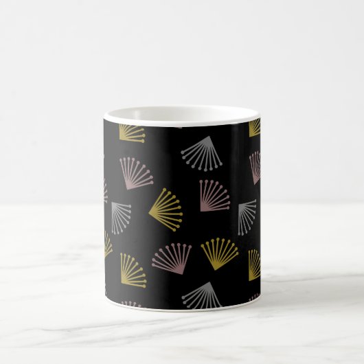 Art Deco Fans Kaffeetasse (Mittel)