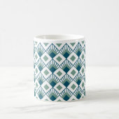 Art Deco Fans Kaffeetasse (Mittel)
