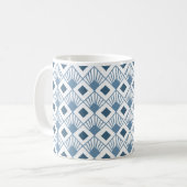 Art Deco Fans Kaffeetasse (Vorderseite Links)