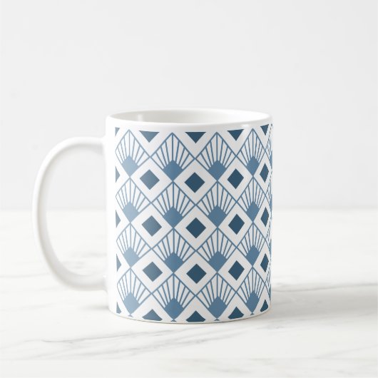 Art Deco Fans Kaffeetasse (Links)
