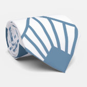 Art Deco Fans Krawatte (Gerollt)