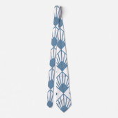 Art Deco Fans Krawatte (Rückseite)