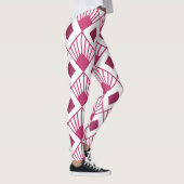 Art Deco Fans Leggings (Rechts)