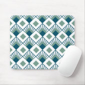 Art Deco Fans Mousepad (Mit Mouse)