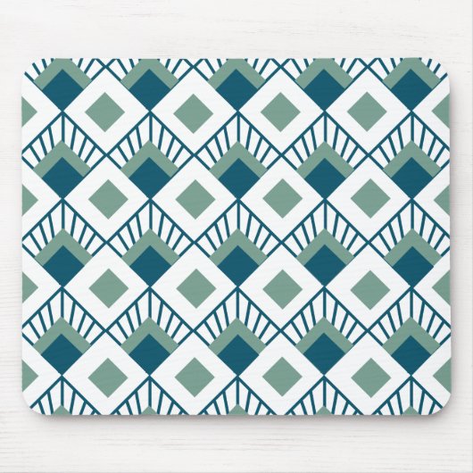 Art Deco Fans Mousepad (Vorne)