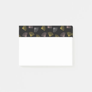 Art Deco Fans Post-it Klebezettel