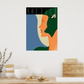 Art Deco Fashion 01 Poster (Küche)