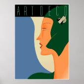 Art Deco Fashion 01 Poster (Vorne)