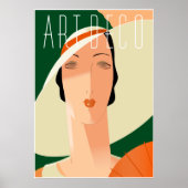 Art Deco Fashion 02 Poster (Vorne)