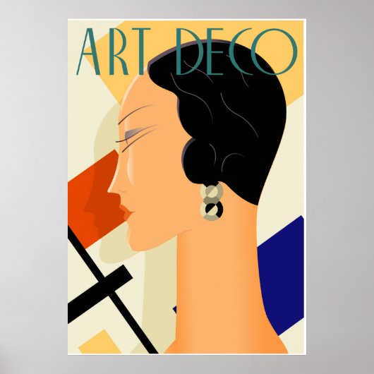 Art Deco Fashion 03 Poster (Vorne)