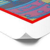 Art Deco Fashion Illustration von George Barbier Poster (Ecke)