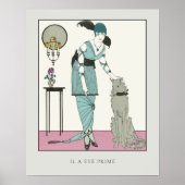 Art Deco Fashion Javier Gose Poster (Vorne)