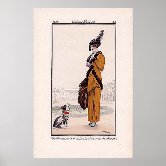 Art Deco Fashion Poster (Vorne)