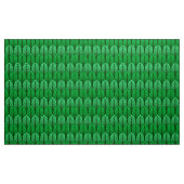 Art Deco-Feder-Muster, Smaragdgrün Stoff (Yard (91,4 cm))
