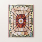 Art Deco: Festes Glas 2 Puzzle (Vertikal)