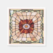 Art Deco: Festes Glas 2 Serviette (Vorderseite)