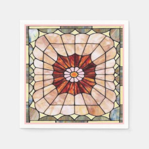 Art Deco Festglas 2 Serviette