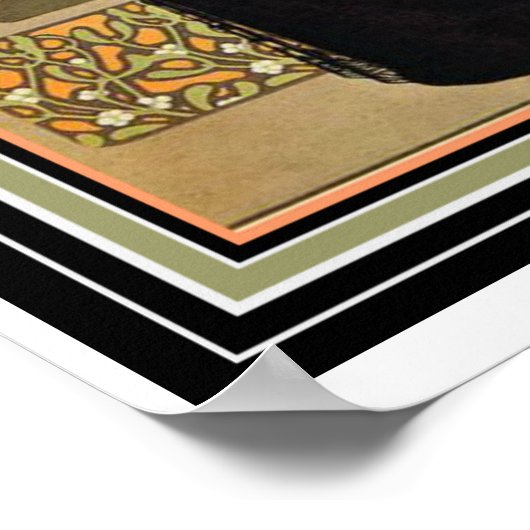 Art Deco "First Dance" Poster 16 x 20 (Ecke)