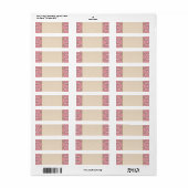 Art Deco Flair - Alles in Rosa (Vorne)