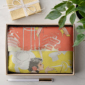 Art Deco Flapper Dancing Bar Scene Gatsby der 20er Seidenpapier (Geschenk)