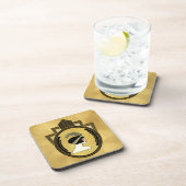Art Deco Flapper Set von sechs Untersetzer (Rechte Seite)
