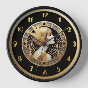 Art Deco Flapper Style Uhr