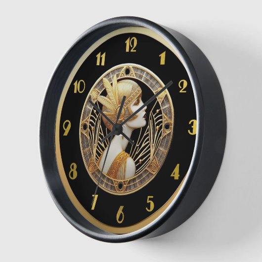 Art Deco Flapper Style Uhr (Winkel)