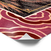 Art Deco Flappers im Party. Poster (Ecke)