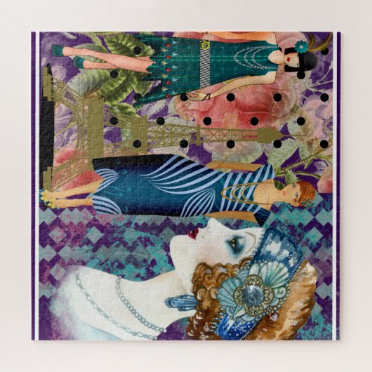 Art Deco Flappers Puzzle (Horizontal)