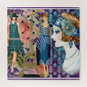 Art Deco Flappers Puzzle (Vertikal)