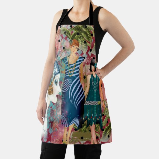 Art Deco Flappers-Schürze Schürze (InSitu)