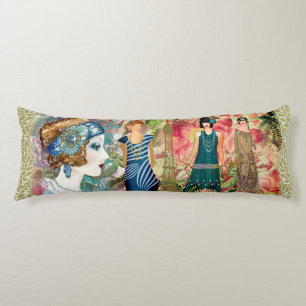 Art Deco Flappers Seitenschläferkissen