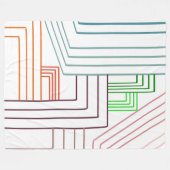 Art Deco Fleecedecke (Vorderseite (Horizontal))