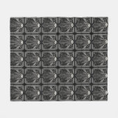 Art Deco Fleecedecke (Vorderseite (Horizontal))