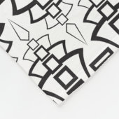 Art Deco Fleecedecke (Ecke)