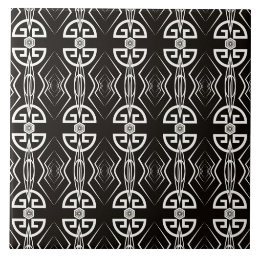 Art Deco Fliese (Vorderseite)