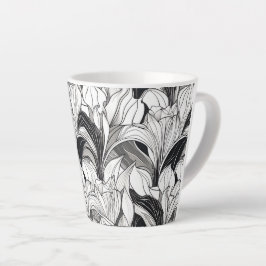 Art Deco Floral 12oz Tasse