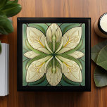 Art Deco Floral Calla Erinnerungskiste<br><div class="desc">Mit dieser exquisiten Sake-Box können Sie Ihre wertvollen Erinnerungen und Wertsachen bestechen. Diese aus lackiertem Holz gefertigte Box ist in goldener Eiche, ebonig schwarz, smaragdgrün und roter Mahagoni erhältlich. Sie ist ein vielseitiges und dekoratives Stück, mit dem Sie Ihre Schmuckstücke, Sammlerstücke und vieles mehr aufbewahren können. Das weiche Filz im...</div>