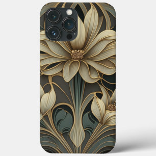 Art Deco Floral Design #2 iPhone / iPad Fall Case-Mate iPhone Hülle