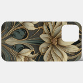 Art Deco Floral Design #2 iPhone / iPad Fall Case-Mate iPhone Hülle (Rückseite (Horizontal))