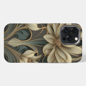 Art Deco Floral Design #2 iPhone / iPad Fall Hülle (Rückseite (Horizontal))
