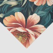 Art Deco Floral Design Seidenpapier (Detail)